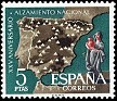 Spain 1961 National Uprising 5 PTS Multicolor Edifil 1361
